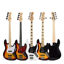 Rosewood/Maple Fingerboard Maple Neck 20 Frets Four String  Bass Guitar